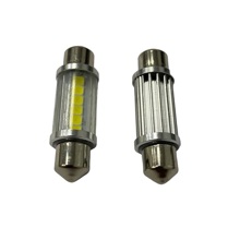 Светодиод T11 11x39 6 SMD 3030 CL GLASS W 12V