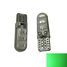 Светодиод T10 (W5W) 6 SMD SIL зеленый 12v
