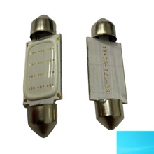 Светодиод T11 11x39 1 COB 12 CHIP неон 12v