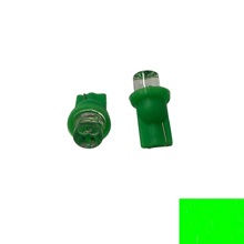 Светодиод T10 (W5W) 1 LED зеленый 12v