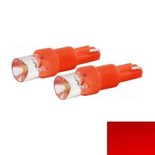 Светодиод T5 1 LED CONE красный 12v