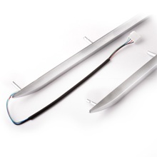 Накладные полосы в двери для атмосферной подсветки Ambient Light M3 50см, 2шт.