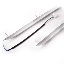 Накладные полосы в двери для атмосферной подсветки Ambient Light M3 70см, 2шт.