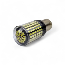 Светодиод S25 1156 (P21W BA15S) 144 SMD 3014 Y 12V 1конт желтая (2шт)