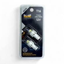 Светодиод T16 6 SMD 2835 12V W2.1*9.5d WHITE, серия SILVER