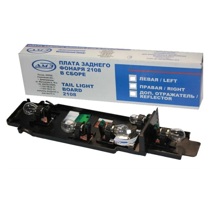 Плата заднего фонаря 2108 в сборе с лампами (Левая)