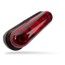 Ог-42 фонарь габаритный светодиодный, выпуклый, цвет красный 12-24v 2 шт.