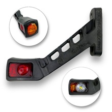 Фонарь габаритный фг-22 02l led светодиодный левый, 4 диода, 24V