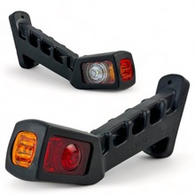 Фонарь габаритный фг-22 02r led светодиодный правый, 4 диода, 24V