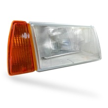 Киржач) Фара головного света для ваз 2108, 2109, (б/л), правая, (желтый поворот) ПАЗ Аврора