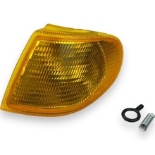 Рассеиватель указателя поворота для ваз - 2115, левый, цвет желтый