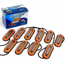 Фонарь габаритный светодиодный желтый SHACMAN 12х4см 24V (10шт)