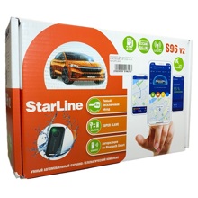 Автосигнализация StarLine S96 v2 BT 2 CAN+4LIN 2SIM GSM GPS с автозапуском STARLINE