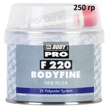 Шпатлевка полиэфирная FINE F220, 0,25кг