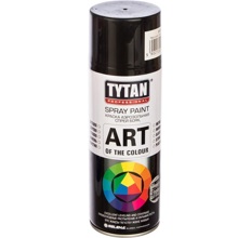 Краска-спрей черная глянец 400 мл Professional Art of the color