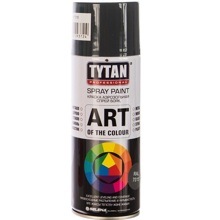 Краска-спрей черная матовая 400 мл Professional Art of the color