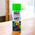 Краска-спрей флуоресцентная зеленая 400 мл Professional Art of the color Краска-спрей флуоресцентная зеленая 400 мл Professional Art of the color