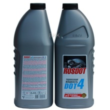 Жидкость тормозная ROSDOT 4, в п/э бутылке 0,910кг (черепашка)