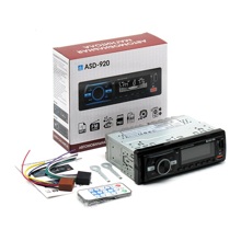 Магнитола ASD-920 FM, USB, AUX, Bluetooth, пульт