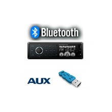 Магнитола DA-1019 Bluetooth, 1USB. 4RSA, AUX