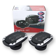 Динамики коаксиальные, TS-6975 V2, овальные 16.3 * 23.7 см, (6 * 9 дюйм), 650 Вт