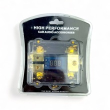 Предохранитель под капот anl с вольтметром FS 302