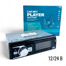 Магнитола 2 USB, ID3, WMA, WAV, AUX, FM, MP3, bluetooth, SDMicro, 4*60 Вт, 12V