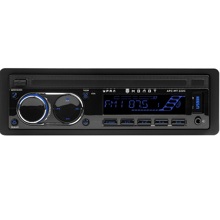 Магнитола арс-мт 222с подсветка синяя, 1 din, usb, sd/mmc проигрыватель c Bluetooth