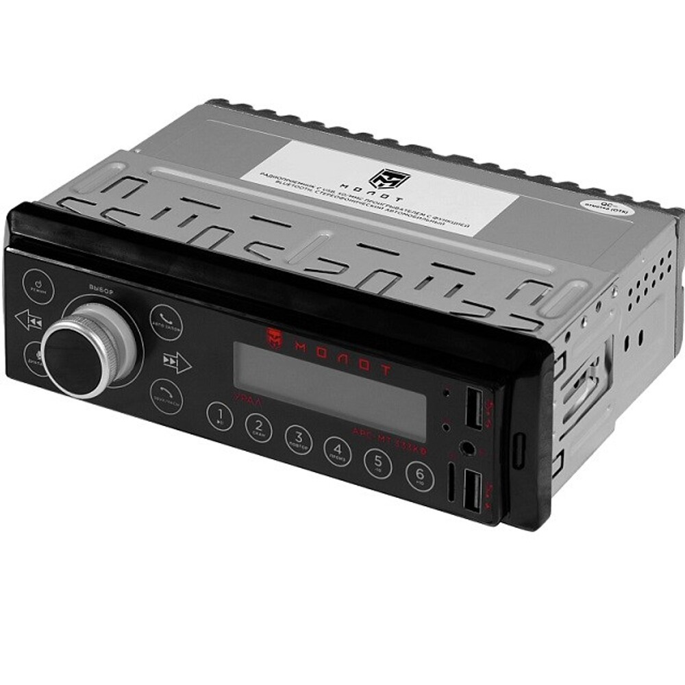 Магнитола арс-мт 333к подсветка красная, 1 din, usb, sd/mmc проигрыватель c Bluetooth Магнитола арс-мт 333к подсветка красная, 1 din, usb, sd/mmc проигрыватель c Bluetooth