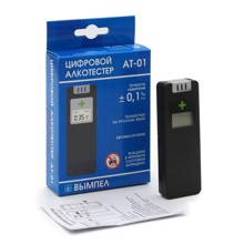 Алкотестер цифровой ат-01 (рус. яз)