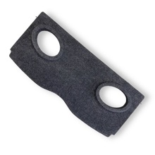 Акустическая полка ваз 1118 хб (2 овала)