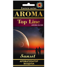 Ароматизатор Елочка с ароматом № 008 Sunset