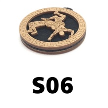 Ароматизатор подвесной деревянный Борцы