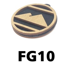 Ароматизатор подвесной деревянный герб кбр