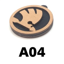 Ароматизатор подвесной деревянный SKODA