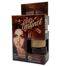 Ароматизатор бочонок sex instinct, с ароматом кофе 8 мл