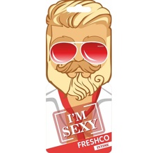 Ароматизатор Елочка Территория Мужчин SEXY, с ароматом Интим