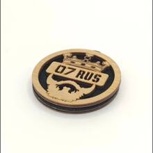 Ароматизатор подвесной деревянный корона регион 07