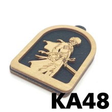 Ароматизатор подвесной деревянный Горец с Щитом и Мечом