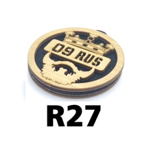 Ароматизатор подвесной деревянный регион 09 корона