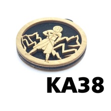 Ароматизатор подвесной деревянный Джигит Горы