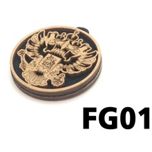 Ароматизатор подвесной деревянный герб рф