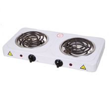 Плита электрическая, настольная, 2 комфорки, тен