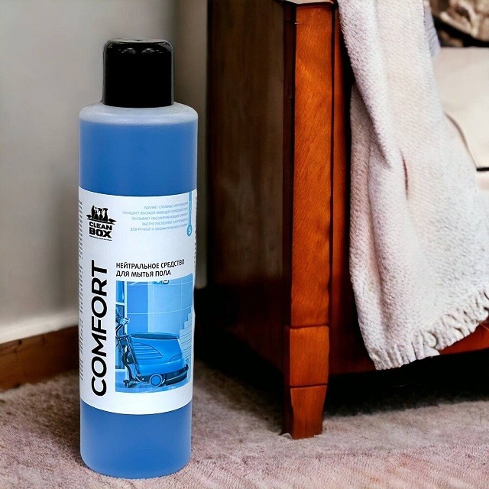 Средство для мытья пола COMFORT, нейтральное 1 литр Средство для мытья пола COMFORT, нейтральное 1 литр