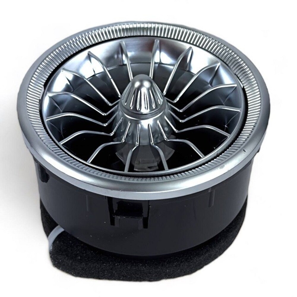 Дефлектор регулируемый хром спицы с белой подсветкой Дефлектор регулируемый хром спицы с белой подсветкой