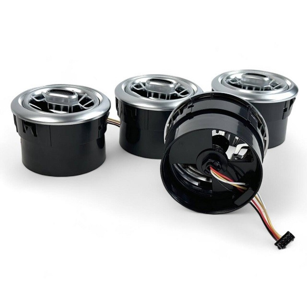 Дефлектор регулируемый под MB хром с RGB подсветкой (4шт комплект) Дефлектор регулируемый под MB хром с RGB подсветкой (4шт комплект)