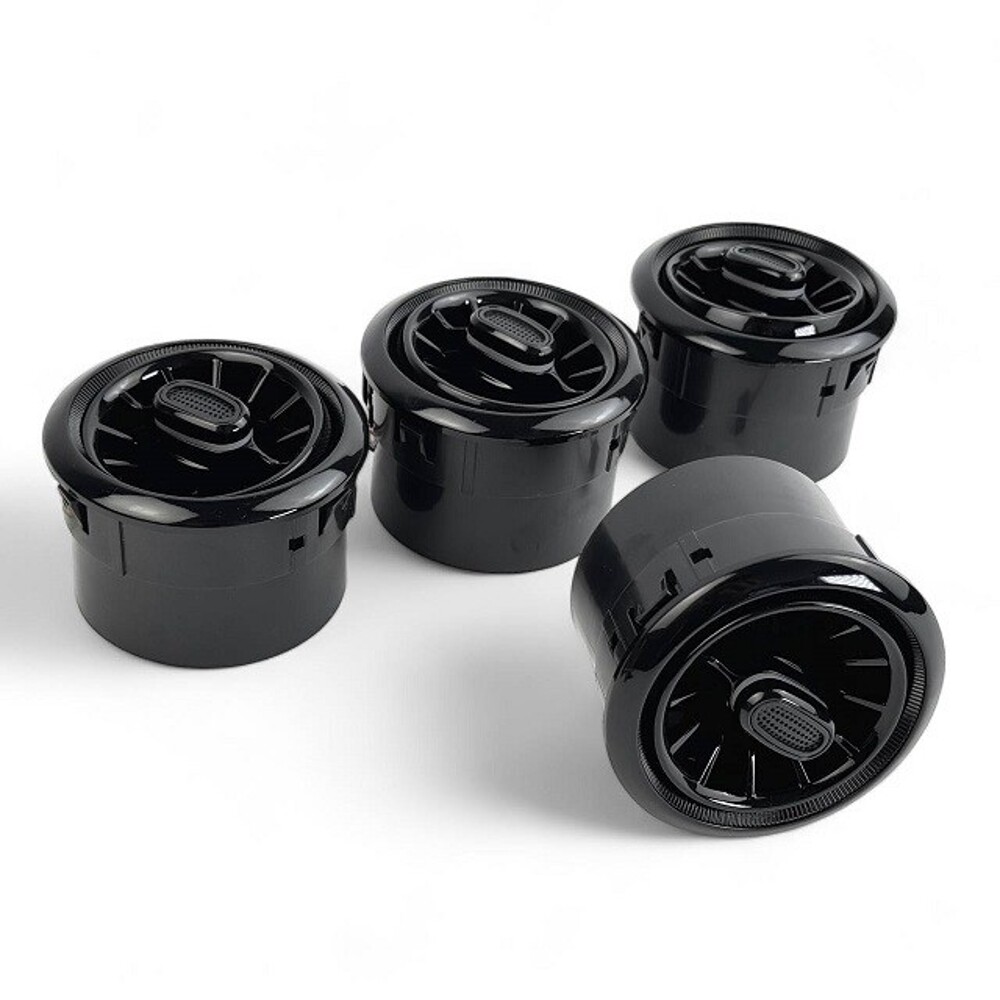 Дефлектор регулируемый под MB черный с RGB подсветкой (4шт комплект) Дефлектор регулируемый под MB черный с RGB подсветкой (4шт комплект)