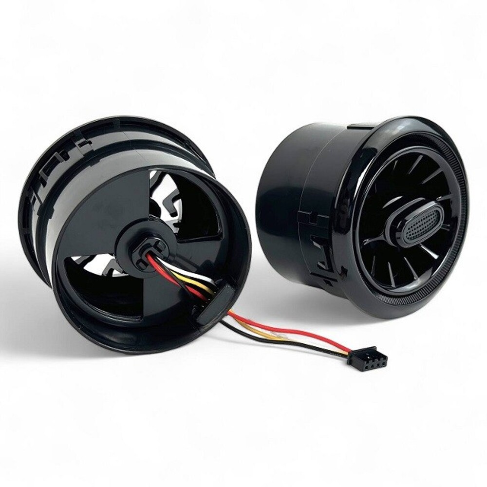 Дефлектор регулируемый под MB черный с RGB подсветкой (2шт комплект) Дефлектор регулируемый под MB черный с RGB подсветкой (2шт комплект)