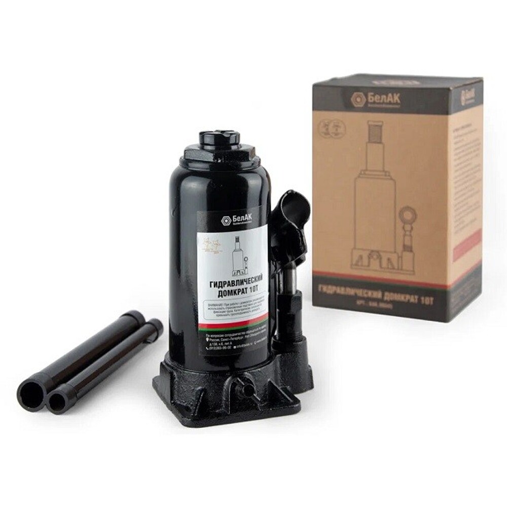 Домкрат гидравлический бутылочный 10 т 350 мм Домкрат гидравлический бутылочный 10 т 350 мм