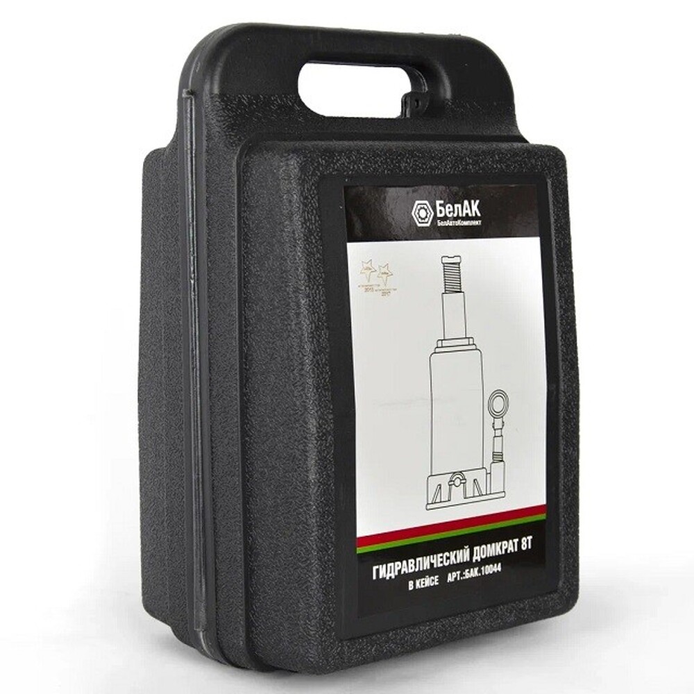 Домкрат гидравлический бутылочный 8 т 350 мм Домкрат гидравлический бутылочный 8 т 350 мм